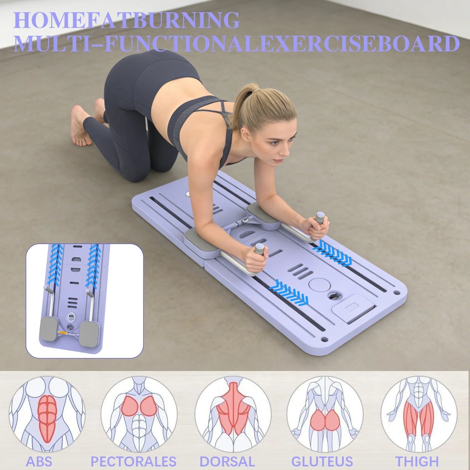 Avantages de la planche de Pilates